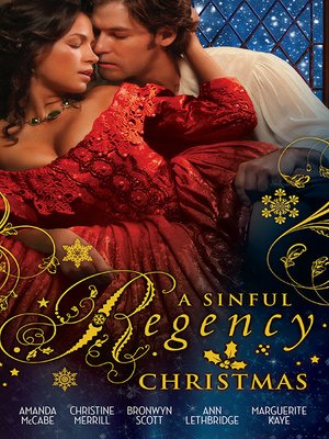 cover image of A Sinful Regency Christmas--5 Book Box Set